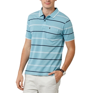 เสื้อโปโลสองสีสำหรับโปโลเสื้อโปโลกำหนดลายเองได้คุณภาพสูง - Product Image 1