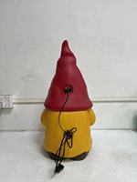 Statue de gnome tournesol résistante aux intempéries, décor résistant à la décoloration pour pelouse, patio, véranda, balcon et décoration de ferme