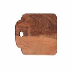 Planche à découper multifonctionnelle de forme carrée en bois de haute qualité, écologique, pour la maison, l'hôtel, la restauration - Product Image 1