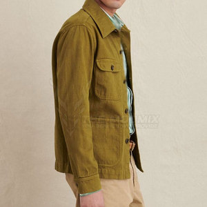 Premium Cotton Canvas Durable Workwear Style Structured Design Casual Outdoor Wear Jacket - Product Image 2