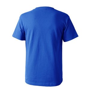 T-shirt en coton pour hommes de haute qualité pour l'été haut basique décontracté à col rond avec motif haut classique tricoté lavé - Product Image 2