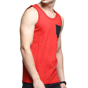 Custom Gym <b>Singlet</b> Soft Breathable and Comfortable Cotton Vest Perfect for Workouts Sports and Team <b>Men</b> Tank Tops - Product Image 5