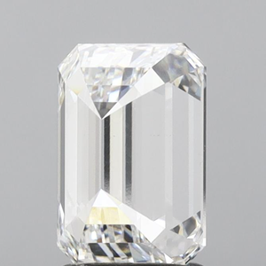 1.10ct Corte Esmeralda Diamante cultivado en laboratorio IGI Certificado E Color VS1 Claridad Lab-Stone - Product Image 2