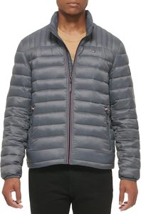 Chaqueta acolchada de alta calidad para hombre con capucha desmontable, ligera, resistente al agua, aislada, con revestimiento hinchado de invierno, venta al por mayor - Product Image 3