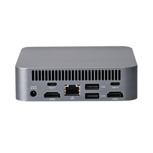 Mini PC I7-1185G7 3.0GHz lên đến 4.8GHz <span class=keywords><strong>Quad</strong></span> Lõi 8 chủ đề 2 x HDMI2.0 2 Loại-C Palm Kích thước 110*110*36mm Máy tính để bàn nhỏ PC I7 - Product Image 1
