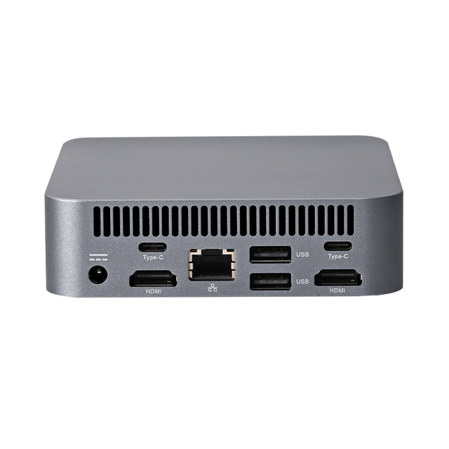 Mini PC I7-1185G7  3.0GHz up to 4.8Ghz Quad Cores 8 Threads 2 X HDMI2.0 2 Type-c Palm Size 110*110*36MM Small Desktop PC I7