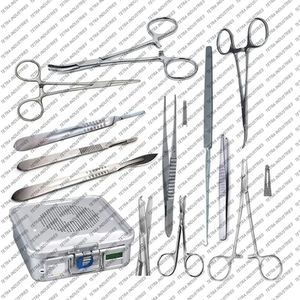Ensemble de pansements chirurgicaux réutilisables en acier inoxydable de haute qualité pour la chirurgie générale, alimentation manuelle, certifié CE TETRA - Product Image 1