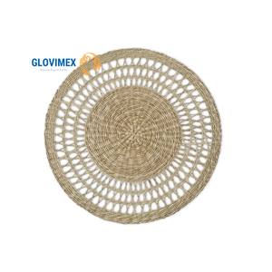 Vietrustic Handmade Kitchen <b>Table</b> <b>Placemats</b> Braided Seagrass <b>Placemat</b> Set Decorative Mat for Photoshoot - Product Image 1