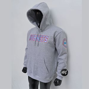 Sudadera con capucha con diseño deportivo y logotipo bordado personalizado, Jersey de algodón 100%, tejido de punto anticontracción con forro para la temporada de invierno - Product Image 3