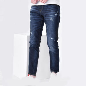 Ventes en gros de salopettes en jean pour hommes, taille mi-haute, MOQ faible, haute couture, respirantes, nouvelle arrivée - Product Image 2