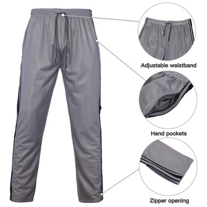 Ensemble de sport Slim Fit pour hommes Ensemble de survêtement à motif uni imprimé de logo personnalisé pour l'entraînement et l'image de marque pour le printemps - Product Image 4