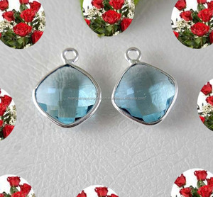 Nueva moda turquesa forma ovalada conector de piedras preciosas impresionante 925 plata esterlina bisel conjunto conector venta al por mayor joyería a granel - Product Image 3