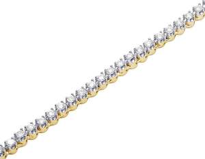 Collar de Cadena de Tenis con Incrustaciones de Moissanita, Chapado en Oro sobre Plata S925, 8.5 CT, VVS1-VVS2, Estilo Moderno, Joyería Hip Hop para Hombre, para Bodas - Product Image 2