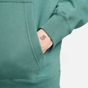 Sweat-shirt à capuche épais 320 g/m² pour homme, sans cordon, personnalisable, effet vieilli, vierge, délavé à l'acide, coupe classique, imperméable - Product Image 5