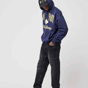 Sudaderas con capucha de algodón personalizadas para hombres urbanos con logotipo OEM ODM Pullover Style Unisex Heavyweight Streetwear - Product Image 3