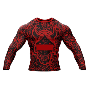 No-Gi Jiu Jitsu Rashguard Custom | High Performance Compression Shirt for BJJ Training Jiu Jitsu Rash Guard - Product Image 1