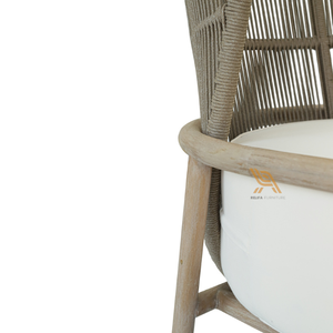 Diseño moderno mimbre suave muebles de exterior ratán cojín ratán Premium para decoración de Hotel muebles - Product Image 4