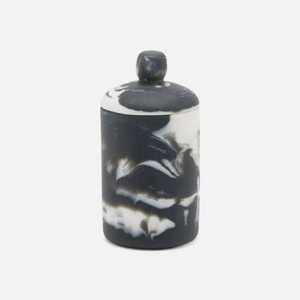 White and Black Resin Hand-made Food Safe Modern Luxury Tea Coffee <b>Sugar</b> Storage Jars Pot Manufacturer and Suppliers From India - Product Image 2