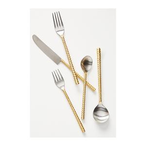 Service de couverts en acier inoxydable de qualité alimentaire à haute durabilité, parfait pour les entreprises de restauration et les services gastronomiques - Product Image 1