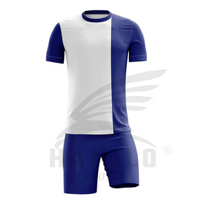 Uniforme de football pour hommes 100% polyester pas cher, best-seller 2024, nouveau design, col en V, séchage rapide, nom d'équipe personnalisé, HAMILO SPORTS - Product Image 1