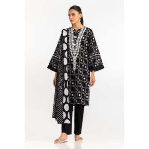 IUSTKSD-2169 Traje de Verano de 3 Piezas con Estampado de Césped y Detalle Bordado, Elegante y con Estilo - Product Image 6