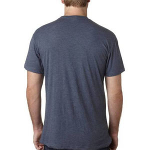 T-shirt uni imprimé surdimensionné 100% coton avec logo personnalisé Gym Sports - Product Image 2