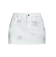 Faldas vaqueras cómodas de verano de talla grande orientadas a la exportación para mujer, camisas vaqueras informales de diseño personalizado para mujer
