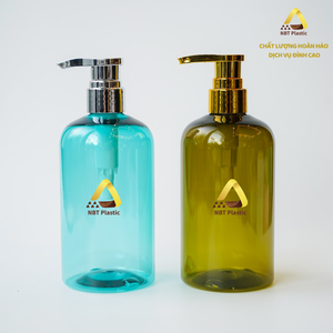 ขวดปั๊ม PET 500มล. พร้อมบรรจุภัณฑ์ใสสำหรับแชมพูและโลชั่นผลิตตามสั่งจากโรงงานในเวียดนาม - Product Image 2