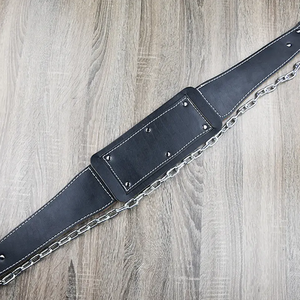 เข็มขัดหนังสำหรับฝึกยกน้ำหนักสำหรับฟิตเนสยกน้ำหนักแบบมืออาชีพ - Product Image 5