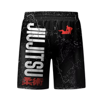 Nouvel ensemble de compression (maillot + pantalon) pour hommes – Vêtements de sport légers et extensibles dans quatre directions pour le grappling brésilien, le Jiu-Jitsu et le MMA – Grandes tailles, séchage rapide
