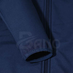 Chaqueta Cortavientos de Invierno de Alta Calidad para Hombre, Transpirable, de Secado Rápido, con Logotipo Frontal, Material de Poliéster/Nailon - Product Image 4