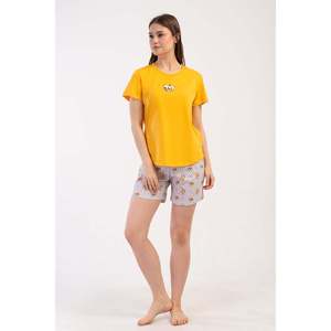 KADIN P.SUPREM O YAKA KISA KOL ETEGI OVAL SORT TAKIM - ฮาร์ดัล - ฮาร์ดัล - Product Image 1