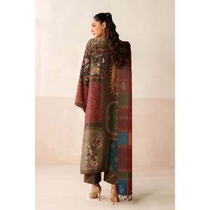 Digital Printed <b>Viscose</b> Crepe <b>Top</b> UF-4286 - Product Image 2