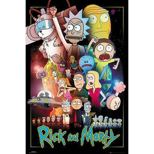 For Rick and Morty Anime <b>Poster</b> - Product Image 1