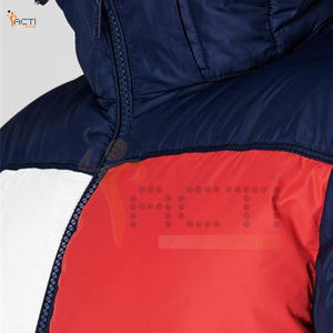 Nouveauté Veste bouffante à fermeture éclair pour hommes Veste bouffante à fermeture éclair pour hommes, coupe ajustée, marque privée pour adultes - Product Image 6