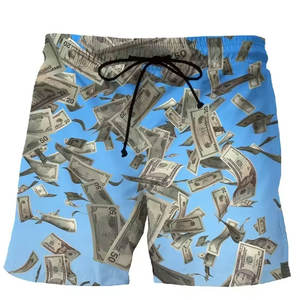 Moins cher prix séchage rapide court hommes plage Shorts de bain grande taille imprimé imperméable maillot de bain natation maillots de bain pour hommes - Product Image 4