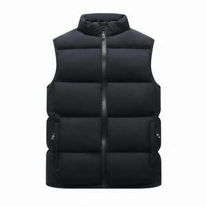 Chaqueta de Invierno sin Mangas para Hombre, Diseño Moderno, con Logotipo Frontal, Estilo Casual, Alta Calidad, Servicio OEM, Ecológica - Product Image 2