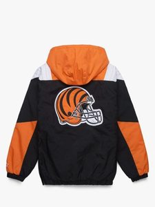 Veste coupe-vent d'hiver unisexe de haute qualité avec poche kangourou, style pull à capuche, couleurs personnalisées, légère, demi-zip, grande taille - Product Image 2