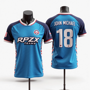 Mens personalizado sublimado Softball Baloncesto Fútbol Pesca Jerseys Malla transpirable Cuello redondo Ropa deportiva al por mayor - Product Image 1