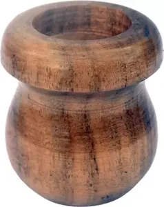 Bougeoir en bois brun de conception créative pour la décoration à la maison pour des tables à manger des tables d'appoint des hôtels restaurants article Offre Spéciale - Product Image 3