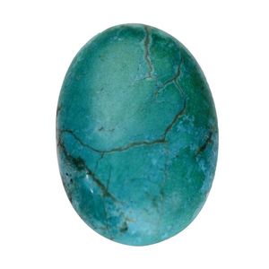 Gemas de Ceilán Certificadas, Hermosas Piedras Preciosas Sueltas, Turquesa Real Firoza de 8.25 a 8.5 Ratti, Corte Ovalado, Azul Pulido y Calibrado - Product Image 1