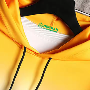 Vente en gros de sweats à capuche unisexes en coton 100% molletonné/éponge française, respirants, à séchage rapide, avec un nouveau design personnalisé, service OEM - Product Image 2