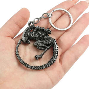 Alien Covenant Xenomorph <b>Keychain</b> Toy <b>Anime</b> Series Iconic Character Unique Design for Fans - Product Image 2