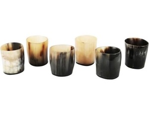 Vidrio de cuerno de búfalo de diseño único, nueva jarra de cerveza de cuerno para beber, jarra vikinga y vidrio de cuerno de búfalo a precio barato - Product Image 2