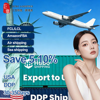 Agent logistique, société de transport maritime, tarifs les plus bas de Chine vers les États-Unis, transitaire maritime FBA, service DDP porte à porte