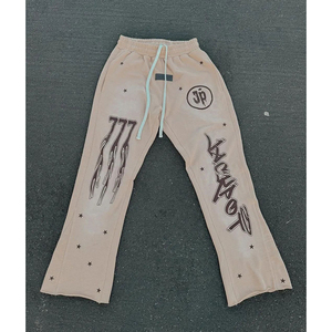 Conjunto de chándal estampado Morado para hombre, Sudadera con capucha y pantalones, conjunto de dos piezas, ropa de calle, ropa deportiva informal de moda, ropa al por mayor - Product Image 4