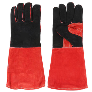Heavy Duty Welding <b>Thermal</b> Safety <b>Gloves</b> Fireproof Heat Resistant Cowhide Leather Eco-Friendly Breathable Touchscreen <b>Gloves</b> - Product Image 1