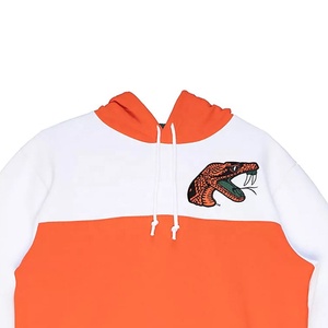 Wholesale Florida A&M University College Soft And Warm <b>Orange</b> FAMU Rattlers Pullover <b>Hoodies</b> For Unisex - Product Image 3