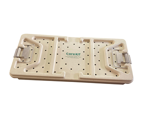 Endosys CareKIT MedPoly Cream Flexible XL: Bandeja para instrumentos, canal para cable, fuente de alimentación manual, garantía de 3 años, juego de instrumentos básico - Product Image 1