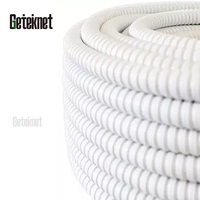 Geteknet OEM ODM FTTH Fiber Optic Drop Cabling System Accessories Corrugated Pipe for Equipment
